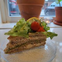 Smörgåstårta 95kr at VeGofika Göteborg in Gothenburg