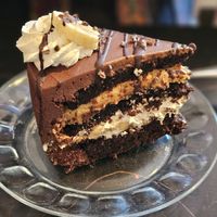 Banoffee cake at VeGofika Göteborg in Gothenburg