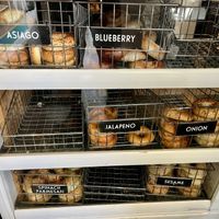 Bagels  at Leroy's Bagels in Denver