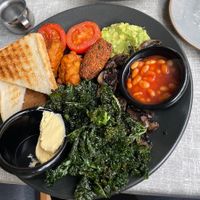 Angelic Breakfast at Little Devil's Cafe in Aberystwyth