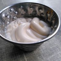 Vegan mayo (November 2025) at Little Devil's Cafe in Aberystwyth