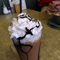 Crunchie milkshake (October 2026) at Little Devil's Cafe in Aberystwyth
