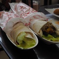 Wraps at Cigköftem in Saarbrucken