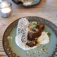 Pompoen flan at VanPlanten in Utrecht