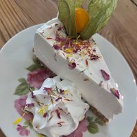 lemon passion fruit cheesecake   at VanPlanten in Utrecht