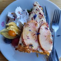 Mouth watering cheesecake at VanPlanten in Utrecht