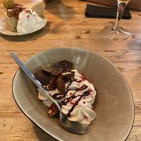 Pear dessert  at VanPlanten in Utrecht