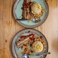 Dessert at VanPlanten in Utrecht