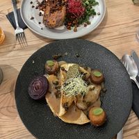 Roasted Pumpkin and Roasted Celeriac  at VanPlanten in Utrecht