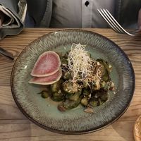 Spruitjes met tahin  at VanPlanten in Utrecht