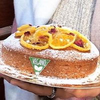 Bizcochuelo de naranja  at Corazón de Limón  in Rosario