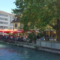 Riverside at Waisenhaus in Thun
