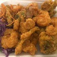 Fried shrimp appetizer  at Wheel of Life in Irvine