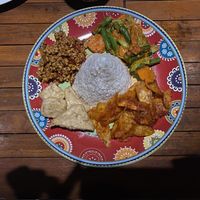 Nasi Campur Vegan  at Cendana in Seminyak