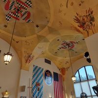 High ceiling at Hofbrauhaus in Las Vegas