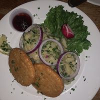 Vegan Wiener schnitzel  at Hofbrauhaus in Las Vegas