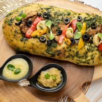 Focaccia Bread - Vegan at J Cafe in Bangkok