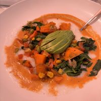 plant based grits  at Four Friends Kitchen in Denver