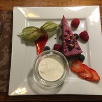 Raw Cheesecake Vegan at Swadish in Glasgow