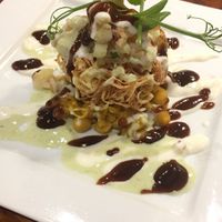 Crispy alloo nest chaat at Swadish in Glasgow