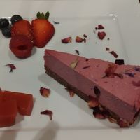 Raw Vegan Cheesecake at Swadish in Glasgow