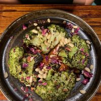 Tandoori broccoli at Swadish in Glasgow