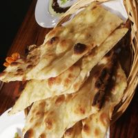 Garlic corriander naan at Swadish in Glasgow