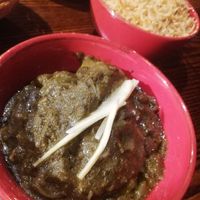 Saag aloo at Swadish in Glasgow
