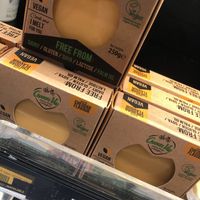 Vegan cheeses  at Oasis Bakery in Fairfield