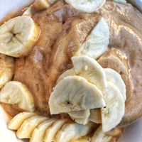 Peanut butter banana  at Cinnaholic in Belmont