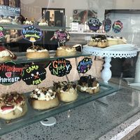 Some options at Cinnaholic in Belmont