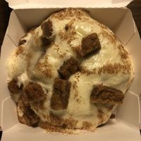 Ooey gooey Sugar & Spice deliciousness! at Cinnaholic in Belmont