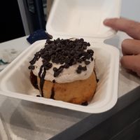 Chocolate chip cinnamon roll 😍 at Cinnaholic in Ottawa