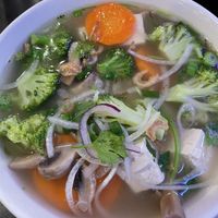 Veggie pho  at Pho 20 in Avon