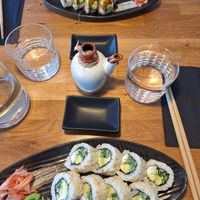 13 and 11€ at Sushi Panda in Turku