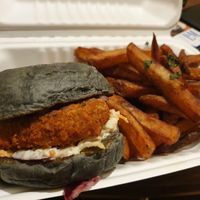 Burger Chicken Style at Punk Vegan in Leeds
