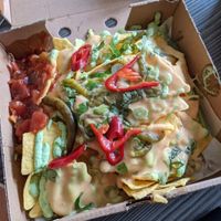 Nachos at Punk Vegan in Leeds