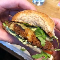 Burger 🍔  at Punk Vegan in Leeds