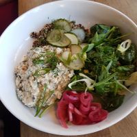Chuna salad at Punk Vegan in Leeds