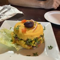 Mashed potato veg appetizer   at Aji Limon in Bonita Springs