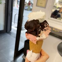 Gelato vegan  at Gelateria Brivido in Rome