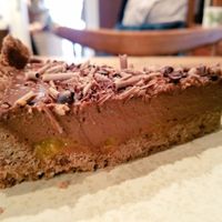 Chocolate Orange cake at Tushita in Munich