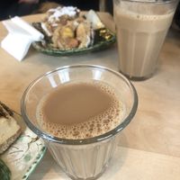 Masala Chai small and medium sized   at Tushita in Munich