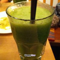 Green smoothie at Tushita in Munich