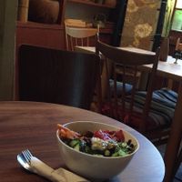 The large bowl  at Tushita in Munich