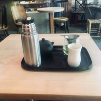 Oolong tea  at Tushita in Munich