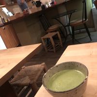 Matcha latte  at Tushita in Munich