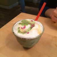 Latte at Tushita in Munich