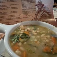 Bean soup!!!!  at Prospectors Pizza in Denali