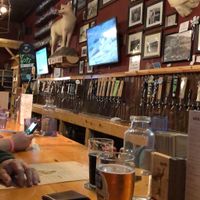 Draft beer selection. at Prospectors Pizza in Denali